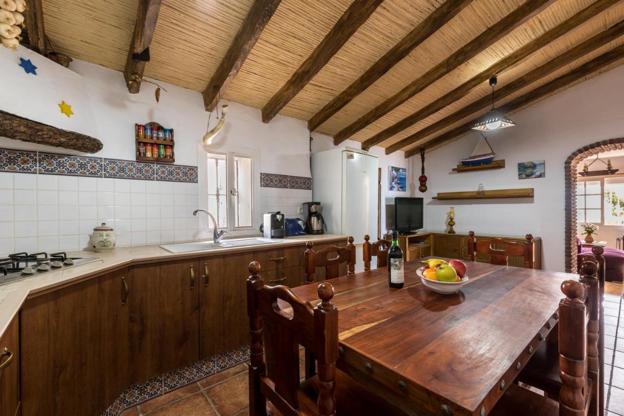 Casa Del Pipa Con Vistas Al Mar Villa Benajarafe Luaran gambar
